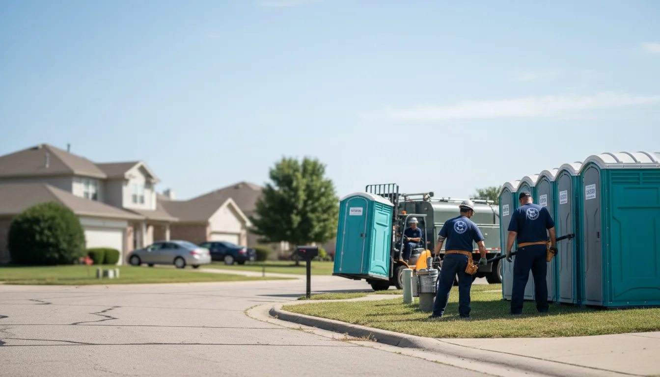 Porta Potty Rental in Helmsburg, IN near me